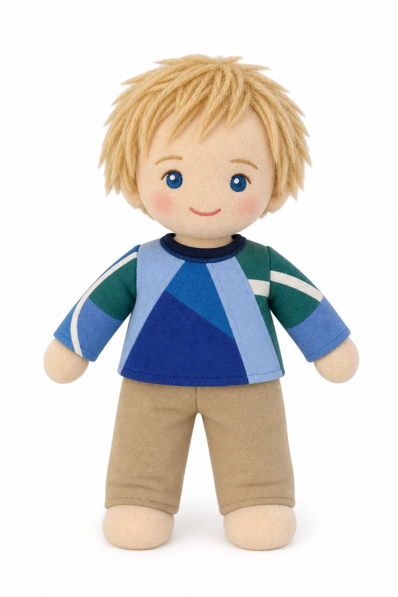 Felix's doll — next on the sewing table